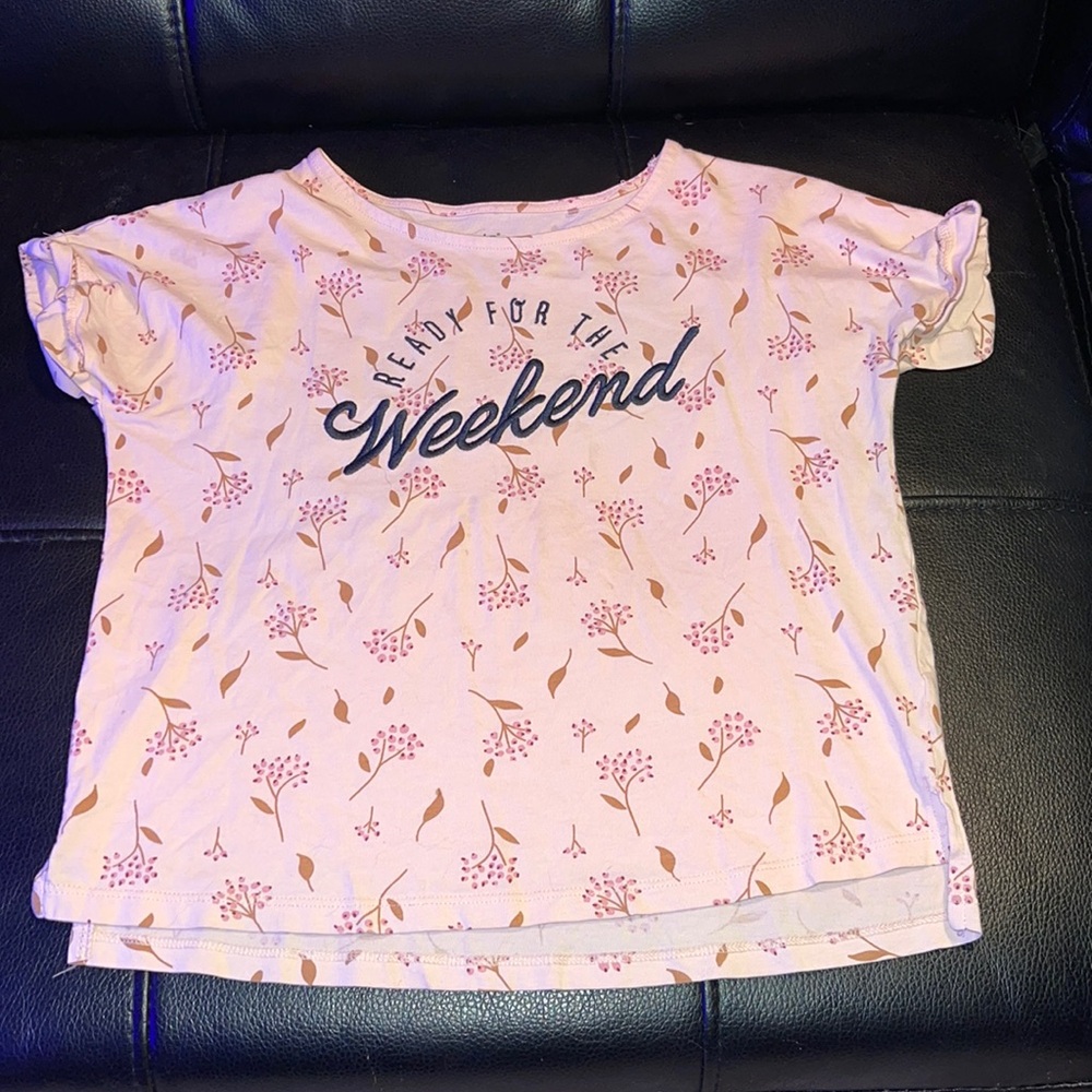 Adorable crop top or kids shirt :)